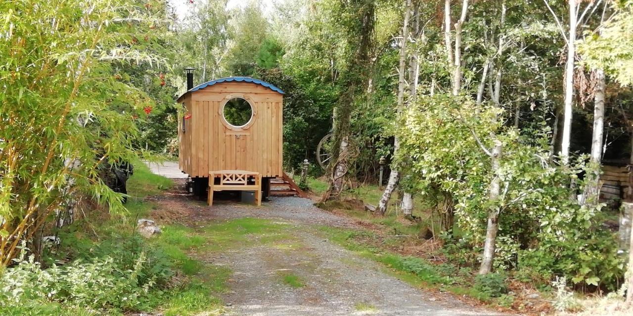 Sapphire Forest Garden Shepherd'S Hut Church Stretton Exterior photo